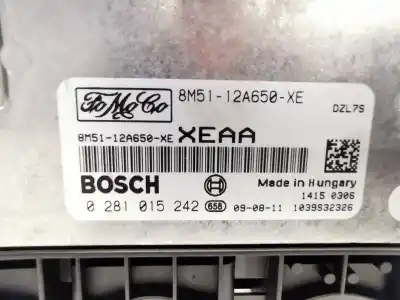 Автозапчастина б/у ебу контролер двигуна для ford c-max (dm2) 1.6 tdci посилання на oem iam 8m5112a650xe  0281015242
