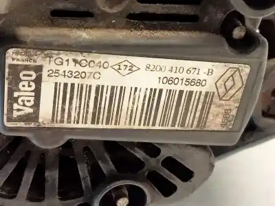 Автозапчастина б/у генератор для renault scenic ii confort dynamique посилання на oem iam 8200410671b  