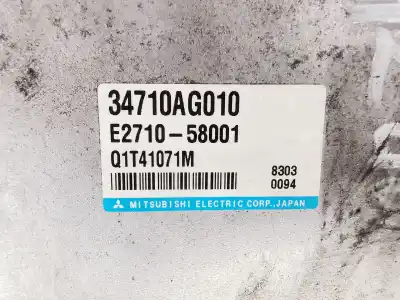 Second-hand car spare part electronic module for subaru legacy v (bm) 2.0 d awd (bmd) oem iam references 34710ag010  e271058001