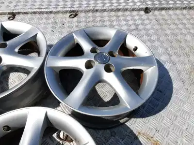 Автозапчастина б/у комплект коліс для toyota corolla (_e12_) 2.0 d-4d (cde120r_, cde120l_) посилання на oem iam   