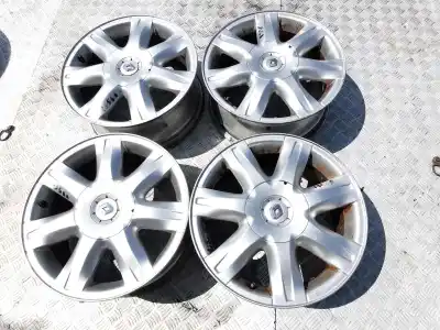 Peça sobressalente para automóvel em segunda mão JOGO DE JANTES por RENAULT LAGUNA III (BT0/1) 2.0 DCI (BT07, BT0J, BT14, BT1A, BT1S) Referências OEM IAM 403000005R  