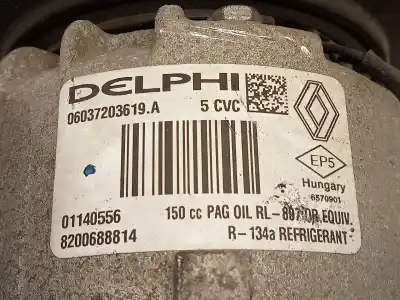 Автозапчасти б/у компрессор кондиционера воздуха за renault clio iii 2.0 16v ссылки oem iam 8200688814  