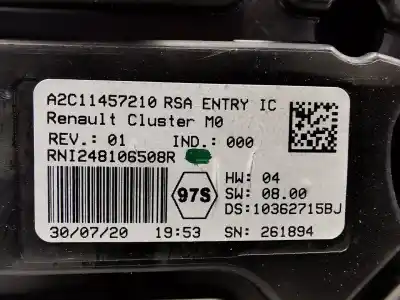 Peça sobressalente para automóvel em segunda mão quadrante por dacia duster (hm_) 1.0 tce 100 (hmmt) referências oem iam a2c11457210  10362715bj