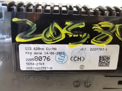 Pièce détachée automobile d'occasion écran multifonctions pour opel astra j (p10) 1.7 cdti (68) références oem iam 22858076  