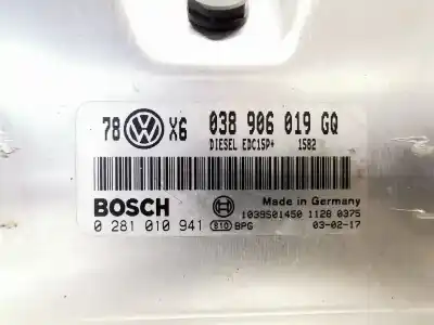Second-hand car spare part ecu engine control for volkswagen passat b5.5 variant (3b6) 1.9 tdi oem iam references 038906019gq edc15p 0281010941