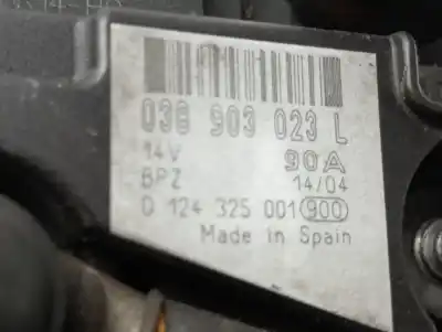 Автозапчастина б/у генератор для seat leon (1m1) signo посилання на oem iam 038903023l  