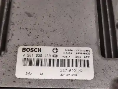 Автозапчастина б/у ебу контролер двигуна для dacia logan ii 1.5 dci / blue dci 75 посилання на oem iam 237102213 0281030439 