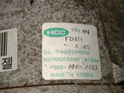 Second-hand car spare part air conditioning compressor for kia cee´d active oem iam references an8ca03  
