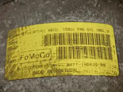 Second-hand car spare part air conditioning compressor for ford focus lim. (cb8) sport oem iam references av1119d629bb  