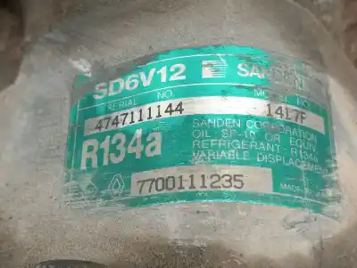 Автозапчастина б/у компресор кондиционера для renault kangoo (f/kc0) alize посилання на oem iam 7700111235   Автозапчастина б/у компресор кондиционера для renault kangoo (f/kc0) alize посилання на oem iam 7700111235