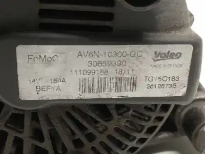 Peça sobressalente para automóvel em segunda mão alternador por ford focus turn. (cb8) titanium referências oem iam av6n10300gc  
