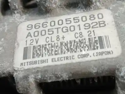Pezzo di ricambio per auto di seconda mano alternatore per citroen c2 vtr riferimenti oem iam 9660055080  
