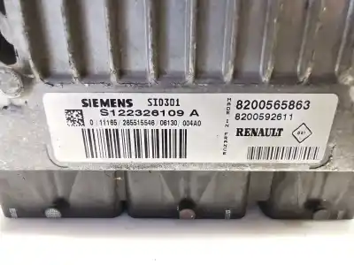 Автозапчасти б/у блок управления двигателем за renault scénic ii (jm0/1_) 1.9 dci (jm14) ссылки oem iam 8200565863  8200592611