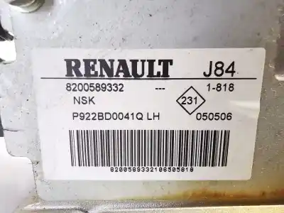 Pezzo di ricambio per auto di seconda mano piantone dello sterzo per renault scénic ii (jm0/1_) 1.5 dci (jm1e, jm16) riferimenti oem iam 8200589332  p922bd0041qlh