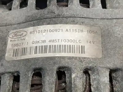 Автозапчастина б/у генератор для ford focus c-max (cap) ambiente (d) посилання на oem iam 4m5t10300lc  ms1012100921