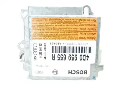 Автозапчастина б/у блок управління подушками безпеки для audi a8 (d2) 2.5 tdi 150 cv / 110 kw посилання на oem iam 4d0959655r