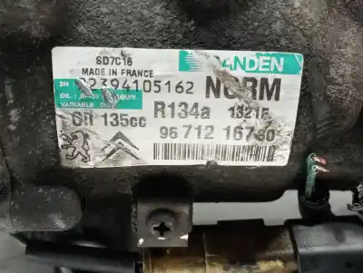 Автозапчасти б/у компрессор кондиционера воздуха за citroen c4 picasso i monospace (ud_) 1.6 hdi 110 ссылки oem iam 9671216780  