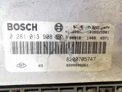 Second-hand car spare part ecu engine control for renault scénic ii (jm0/1_) 1.9 dci (jm14) oem iam references 8200705747  0281013908