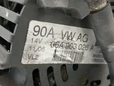 Автозапчастина б/у генератор для seat leon (1m1) 1.6 16 v посилання на oem iam 06a903026a   Автозапчастина б/у генератор для seat leon (1m1) 1.6 16 v посилання на oem iam 06a903026a