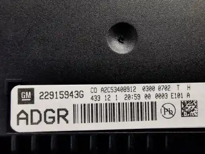 Second-hand car spare part multifunction display for renault captur i (j5_, h5_) 1.5 dci 90 oem iam references 22915943g   Second-hand car spare part multifunction display for renault captur i (j5_, h5_) 1.5 dci 90 oem iam references 22915943g