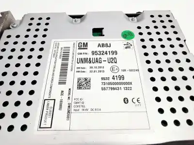 Автозапчастина б/у аудіо система / радіо cd для opel mokka / mokka x (j13) 1.4 (_76) посилання на oem iam 95324199  557799431