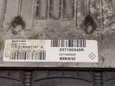 Second-hand car spare part ecu engine control for renault scénic iii (jz0/1_) 1.5 dci oem iam references 237100345r s180067107a 
