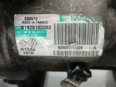 Second-hand car spare part air conditioning compressor for nissan note (e11e) acenta oem iam references 820095359a  