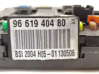 Second-hand car spare part bsi control unit for citroen c4 i (lc_) 1.6 hdi oem iam references 9661940480  