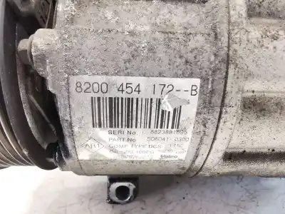 Peça sobressalente para automóvel em segunda mão compressor de ar condicionado a/a a/c por renault espace iv (jk0/1_) 2.0 dci (jk01, jk02, jk1j, jk1k, jk1h) referências oem iam 8200454172b  