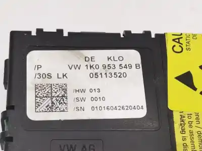 Second-hand car spare part light control unit for seat toledo (5p2) exclusive oem iam references 1k0953549b  05113520