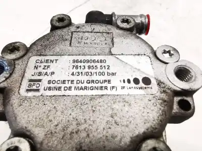 Pezzo di ricambio per auto di seconda mano pompa sterzo per citroen jumpy (u6u_) 2.0 hdi 95 riferimenti oem iam 9640906480  
