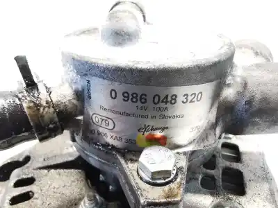 Автозапчастина б/у генератор для opel astra h gtc (a04) 1.7 cdti (l08) посилання на oem iam 0986048320  