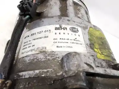 Second-hand car spare part air conditioning compressor for audi a3 (8l1) 1.9 tdi oem iam references 8fk351127011  