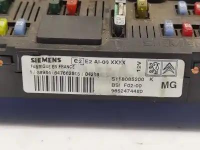 Автозапчасти б/у блок управления бси за citroen c3 i (fc_, fn_) 1.4 hdi ссылки oem iam 9652474480  