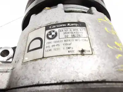 Peça sobressalente para automóvel em segunda mão compressor de ar condicionado a/a a/c por bmw serie 3 compact (e46) 320td referências oem iam 64526905643  3r41045010