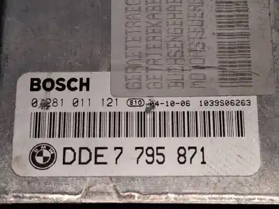 Second-hand car spare part ecu engine control for bmw 3 (e46) 330 d oem iam references dde7795871  0281011121