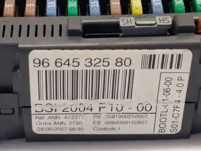 Second-hand car spare part bsi control unit for citroen c3 i (fc_, fn_) 1.4 hdi oem iam references 9664532580  