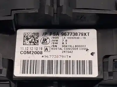 Автозапчастина б/у команда чистити для citroen c3 ii (sc_) 1.0 vti 68 посилання на oem iam 96773879xt  