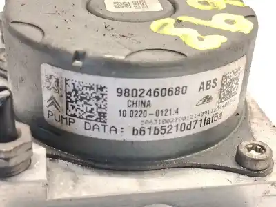 Pezzo di ricambio per auto di seconda mano abs per citroen c3 ii (sc_) 1.0 vti 68 riferimenti oem iam 9802460680  