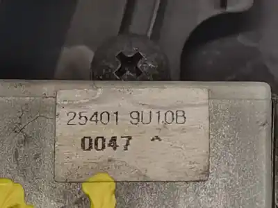 Pezzo di ricambio per auto di seconda mano interruttore alzacristalli anteriore sinistro per nissan note (e11, ne11) 1.4 riferimenti oem iam 254019u10b  