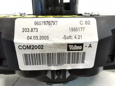 Pezzo di ricambio per auto di seconda mano comando pulito per citroen c3 i (fc_, fn_) 1.4 hdi riferimenti oem iam 96576767xt  