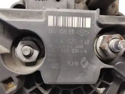 Автозапчасти б/у генератор за renault scénic ii (jm0/1_) 1.5 dci (jm1e, jm16) ссылки oem iam 0124525139  