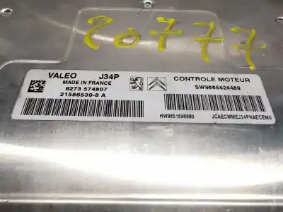 Second-hand car spare part ecu engine control for citroen c3 i (fc_, fn_) 1.1 i oem iam references sw9665424480  215865398a
