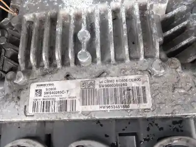 Second-hand car spare part ECU ENGINE CONTROL for CITROEN C2 (JM_)  OEM IAM references HW9653451880  SW9660300280
