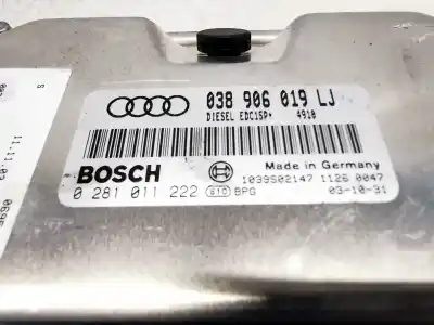 Second-hand car spare part ecu engine control for audi a4 b6 (8e2) 1.9 tdi oem iam references 038906019lj  0281011222