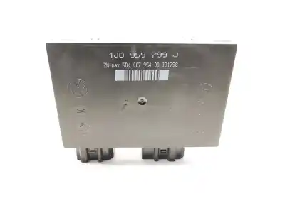 Peça sobressalente para automóvel em segunda mão módulo electrónico do fecho central por volkswagen passat b5 (3b2) 1.9 tdi referências oem iam 1j0959799j  