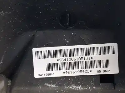 Second-hand car spare part steering wheel for citroen c-elysee (dd_) 1.2 vti 72 (ddhmy0) oem iam references 96769959zd  