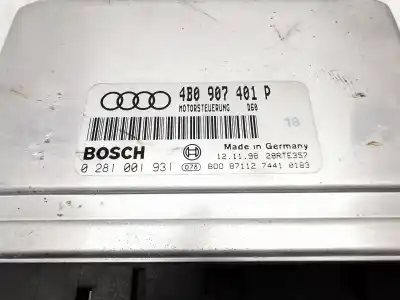 Автозапчасти б/у блок управления двигателем за audi a6 c5 (4b2) 2.5 tdi ссылки oem iam 4b0907401p  