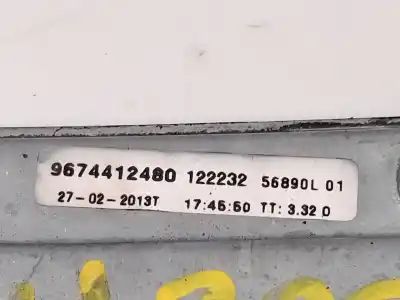 Second-hand car spare part driver left window regulator for citroen c-elysee (dd_) 1.2 vti 72 (ddhmy0) oem iam references 9674412480  