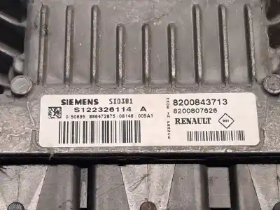 Second-hand car spare part ecu engine control for renault scénic ii (jm0/1_) 1.5 dci (jm1e, jm16) oem iam references 8200843713  8200807626